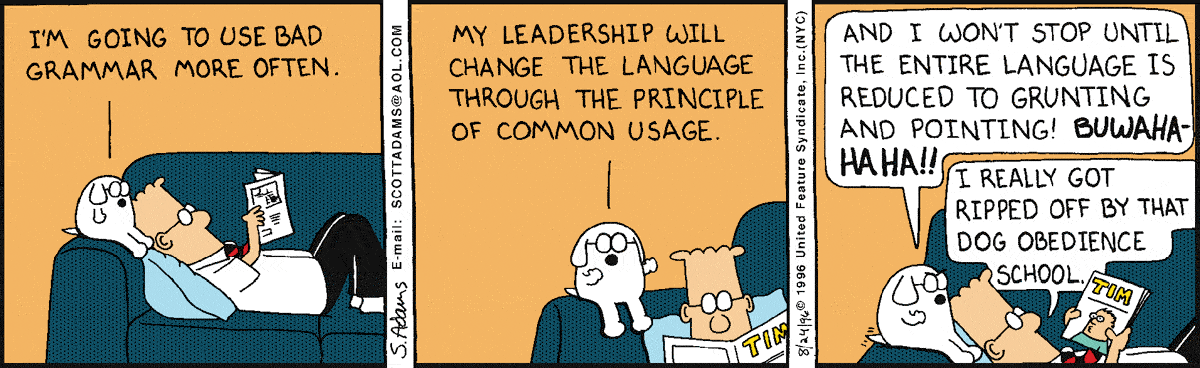 Dilbert Cartoon